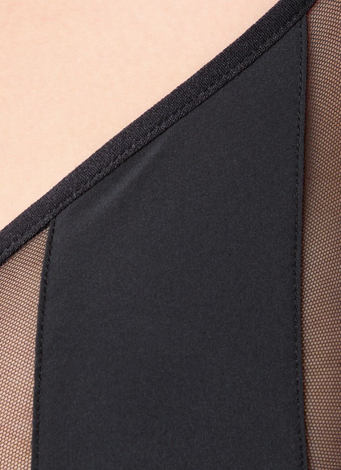 Bluebella Orla beugel bh van mesh - detail 4 zwart