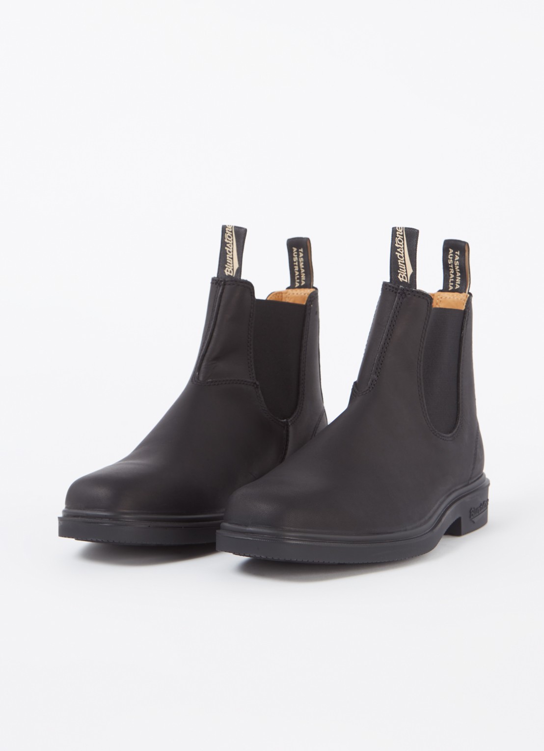 Blundstone 068 chelsea boot van leer - detail 3 zwart