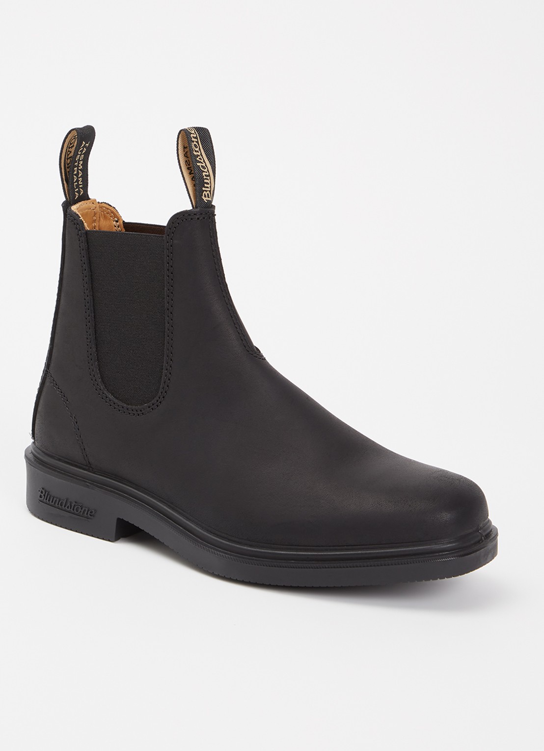 Blundstone 068 chelsea boot van leer  - voorkant zwart