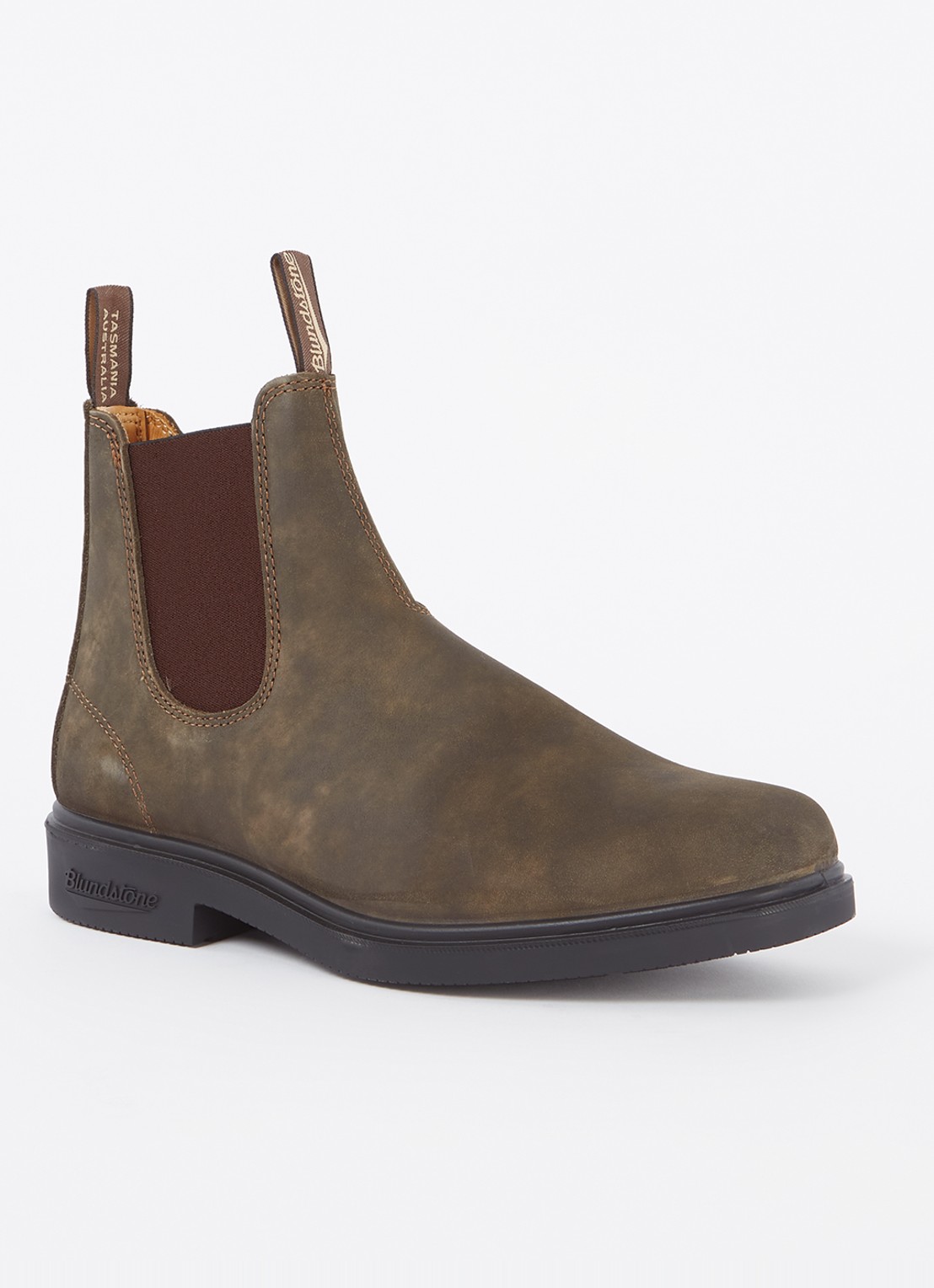 Blundstone 1306 chelsea boot van leer - voorkant lichtbruin