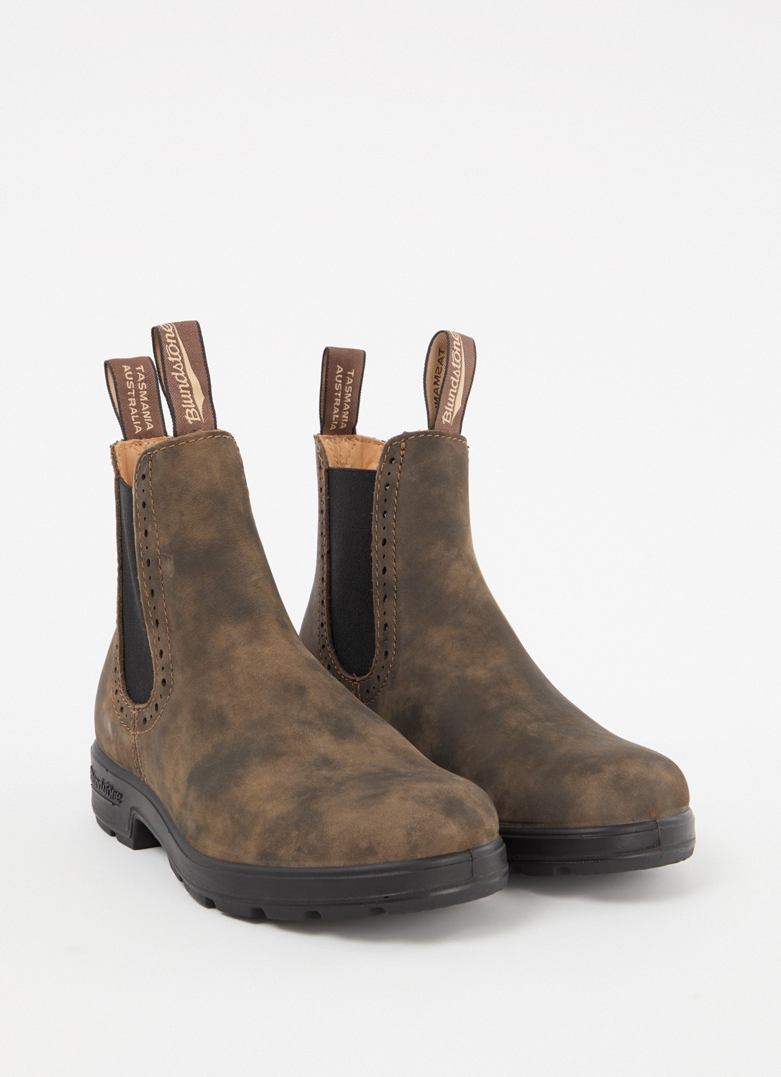 Blundstone 1351 chelsea boot van leer - detail 5 lichtbruin