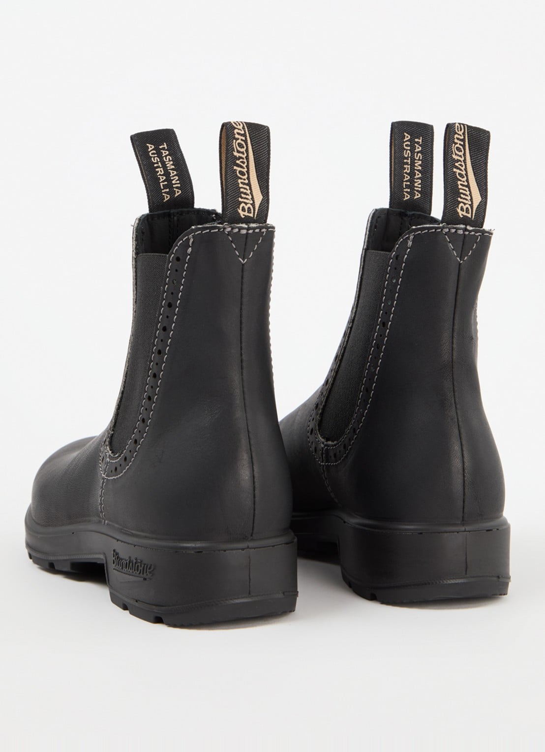 Blundstone 1448 chelsea boot van leer - achterkant 5 zwart