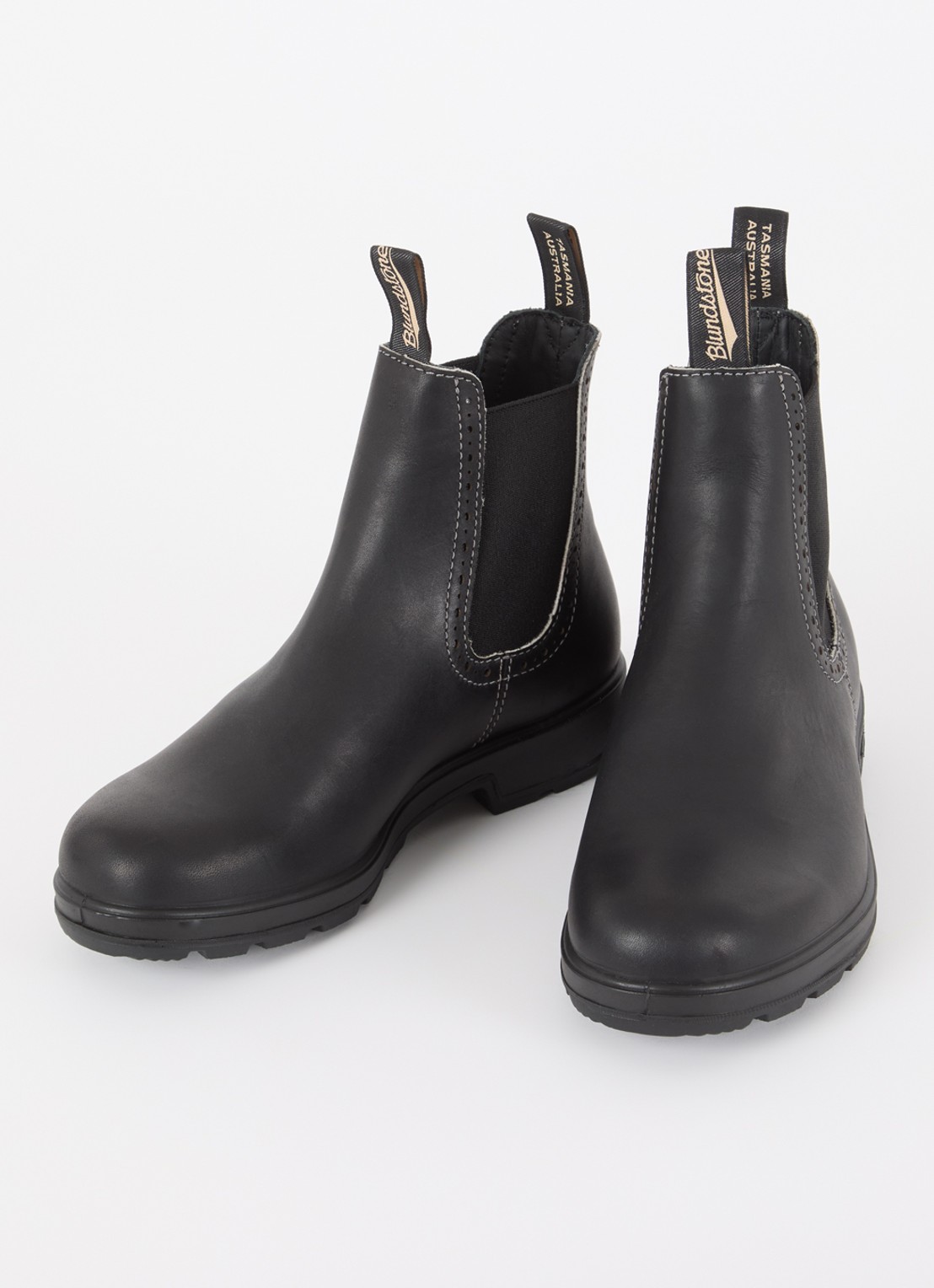 Blundstone 1448 chelsea boot van leer - detail 3 zwart