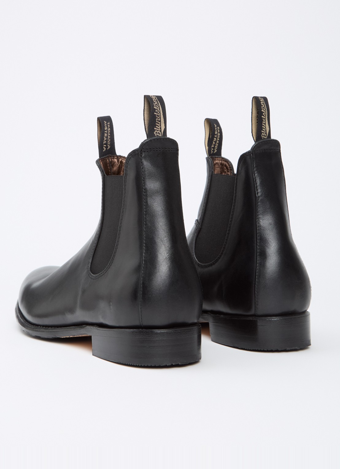 Blundstone 152 chelsea boot van leer - achterkant 3 zwart