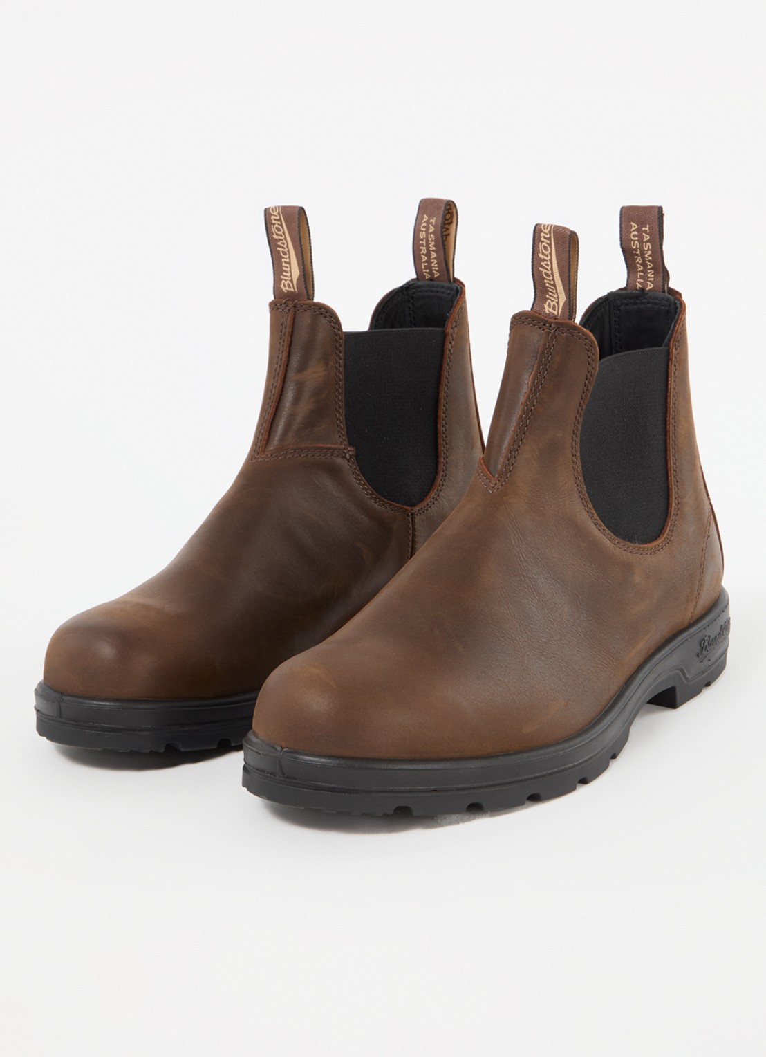 Blundstone 1609 chelsea boot van leer - detail 2 bruin