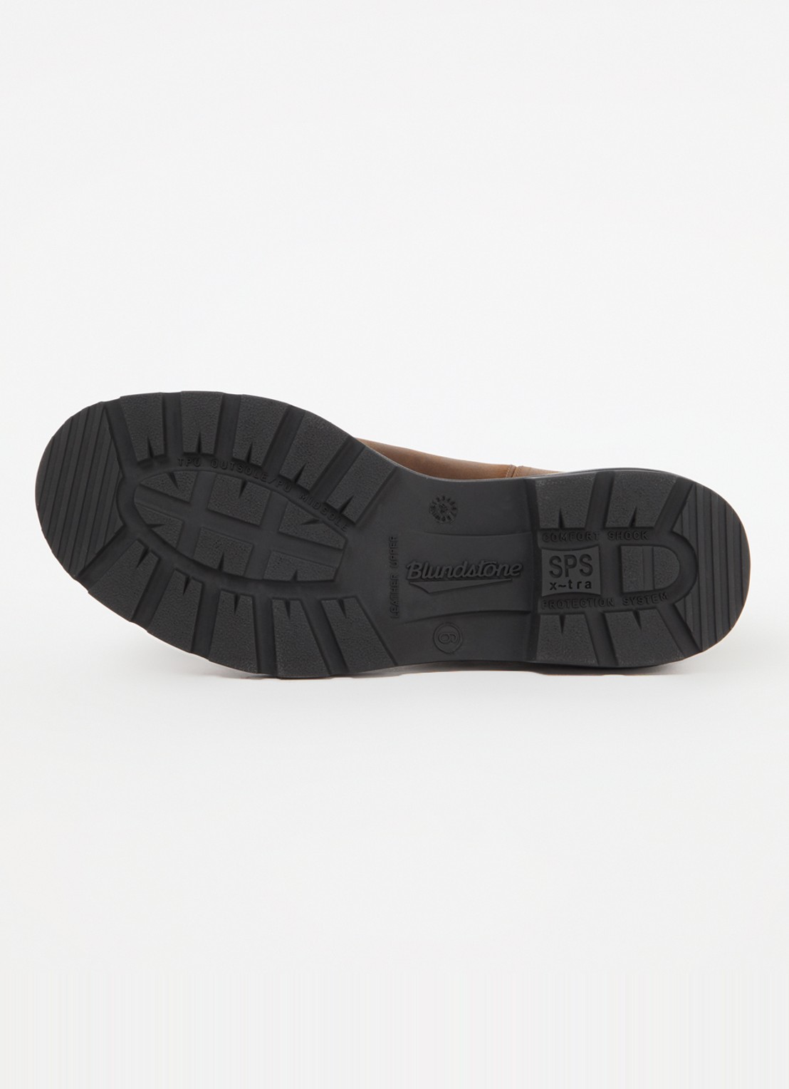 Blundstone 1609 chelsea boot van leer - detail 3 bruin