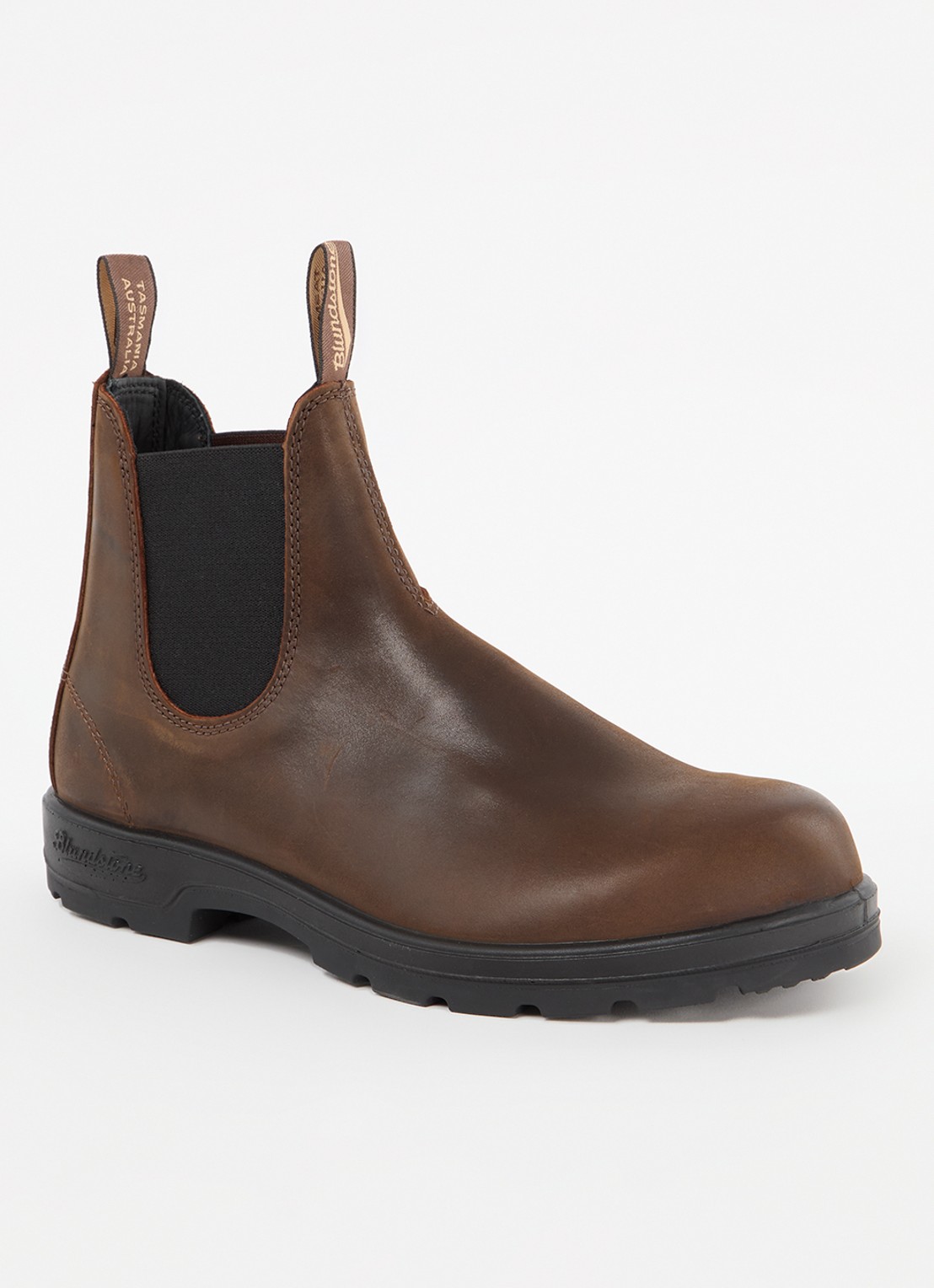 Blundstone 1609 chelsea boot van leer - voorkant bruin