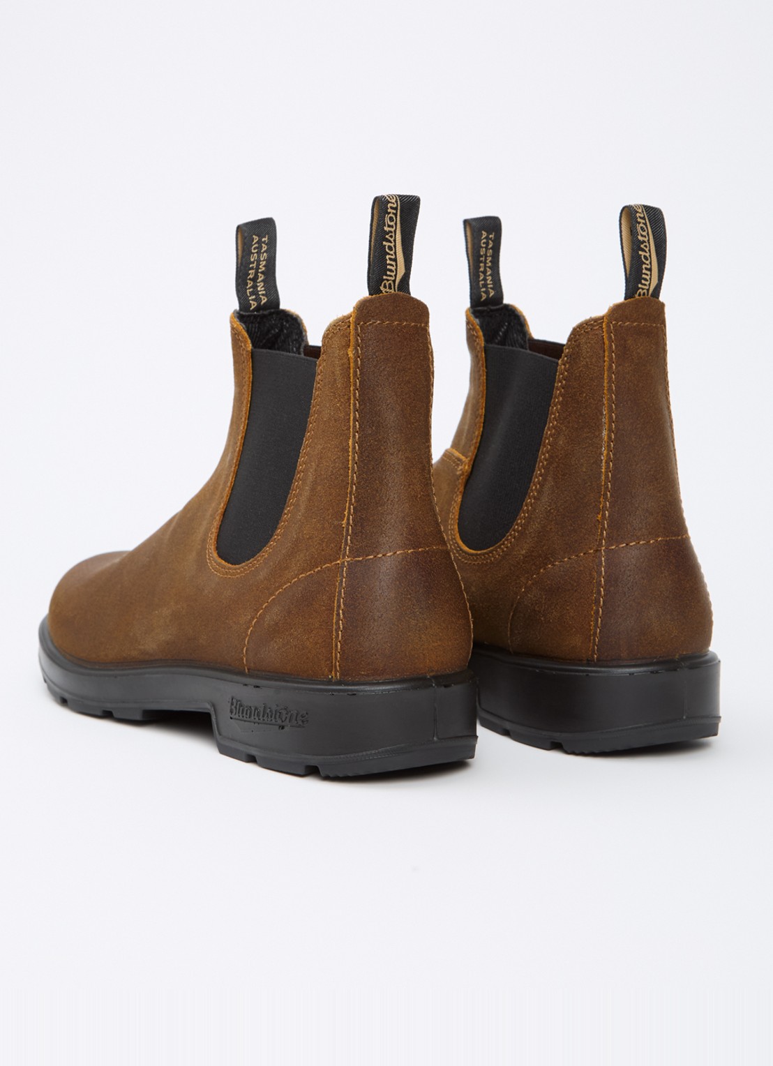 Blundstone 1911 chelsea boot van suède - achterkant 4 bruin