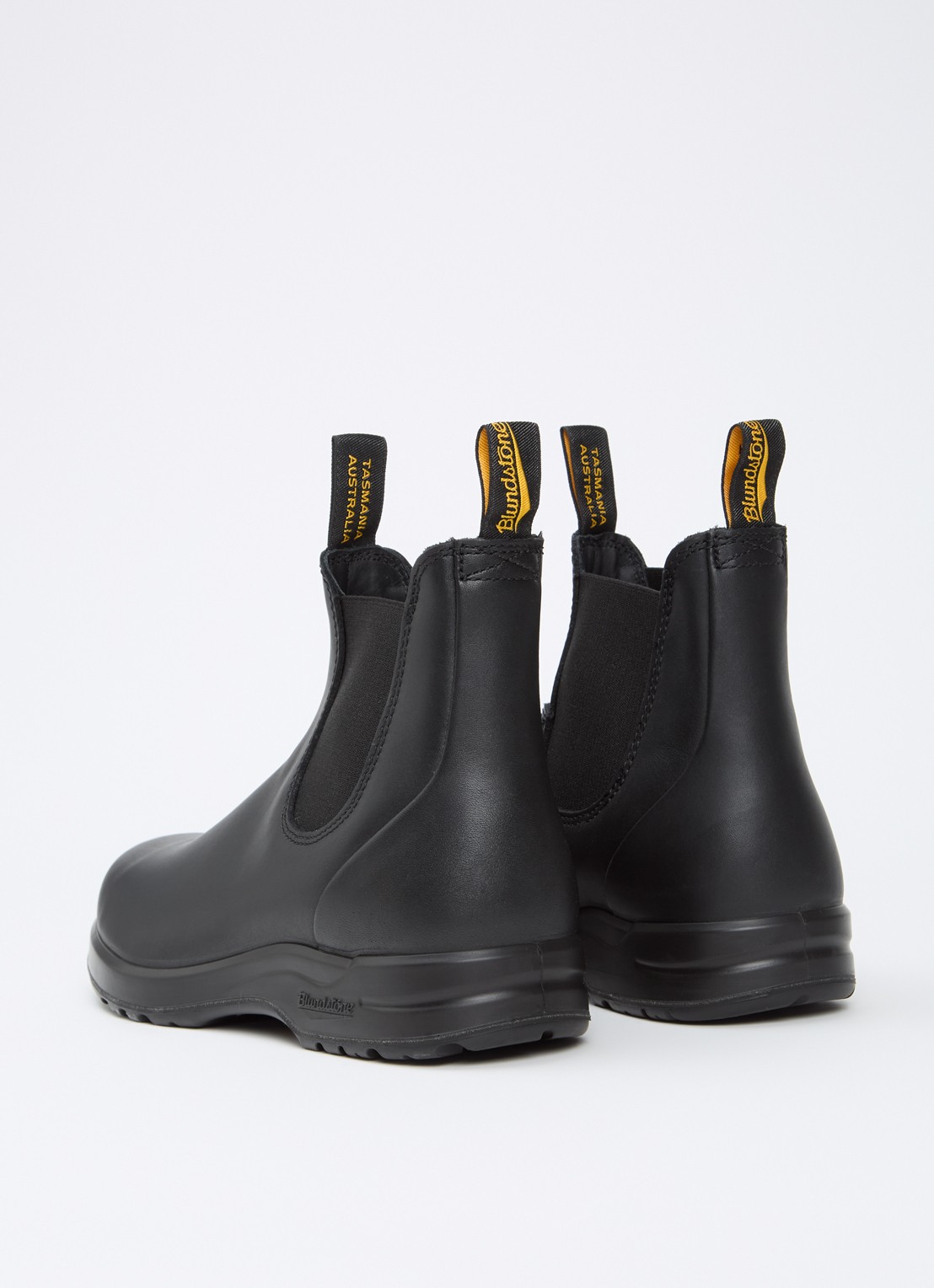Blundstone 2058 chelsea boot van leer - achterkant zwart