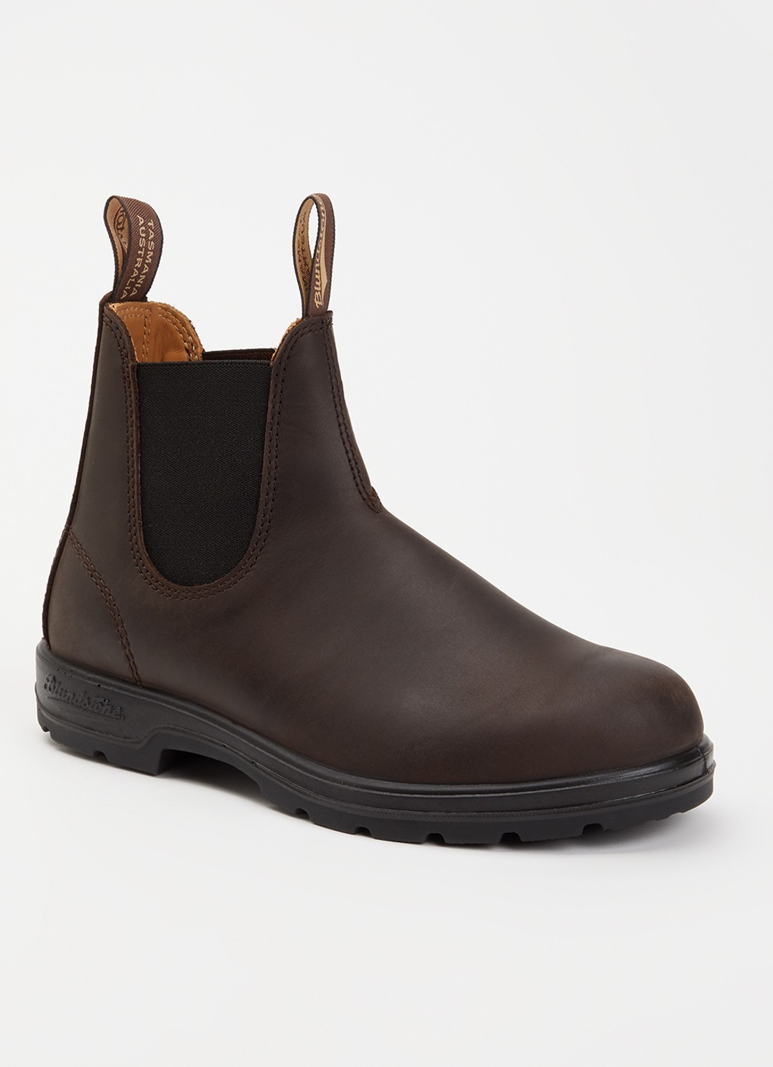 Blundstone 2340 chelsea boot van leer - voorkant donkerbruin