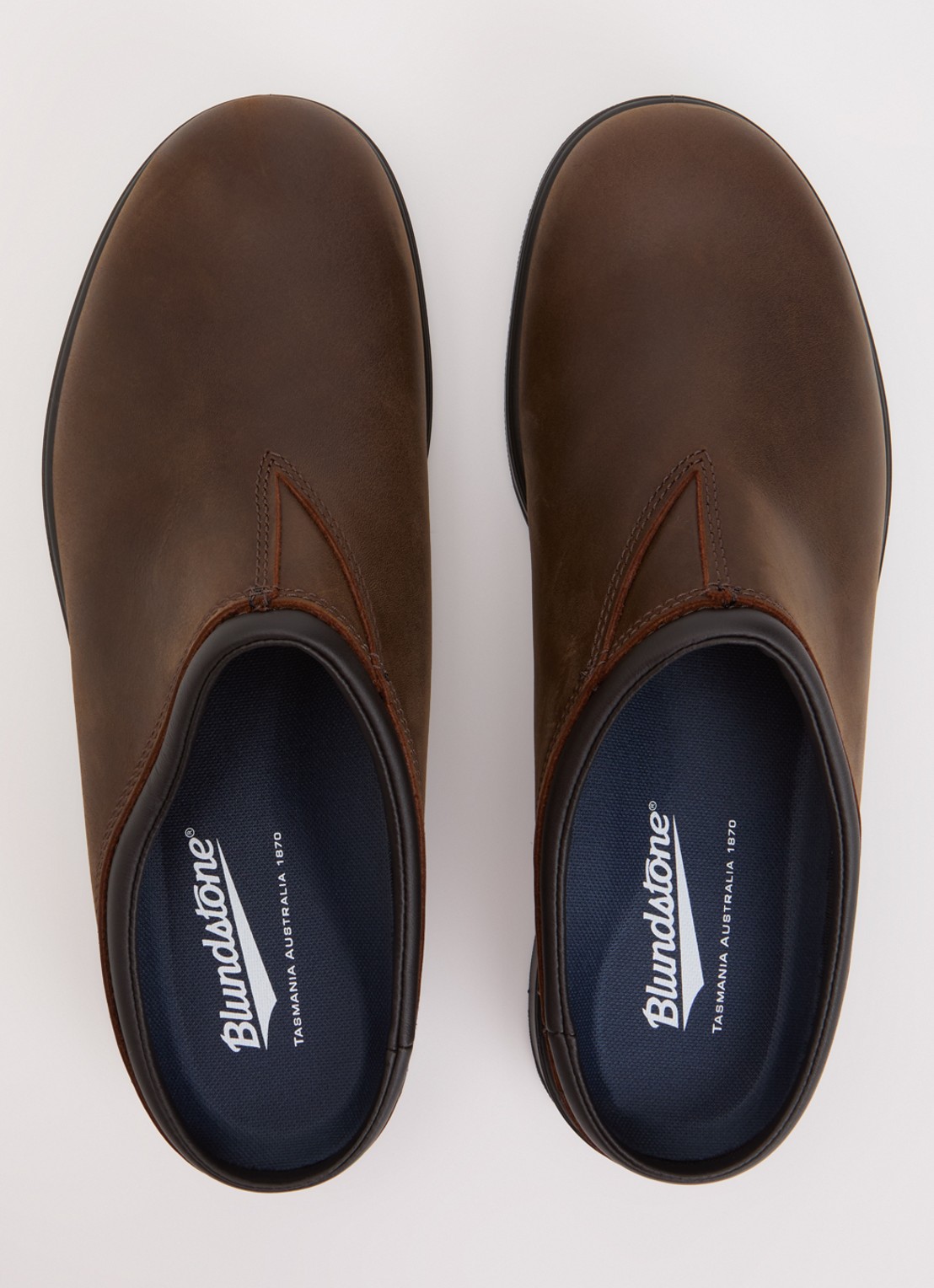 Blundstone 2421 muiltje van leer - detail 3 bruin