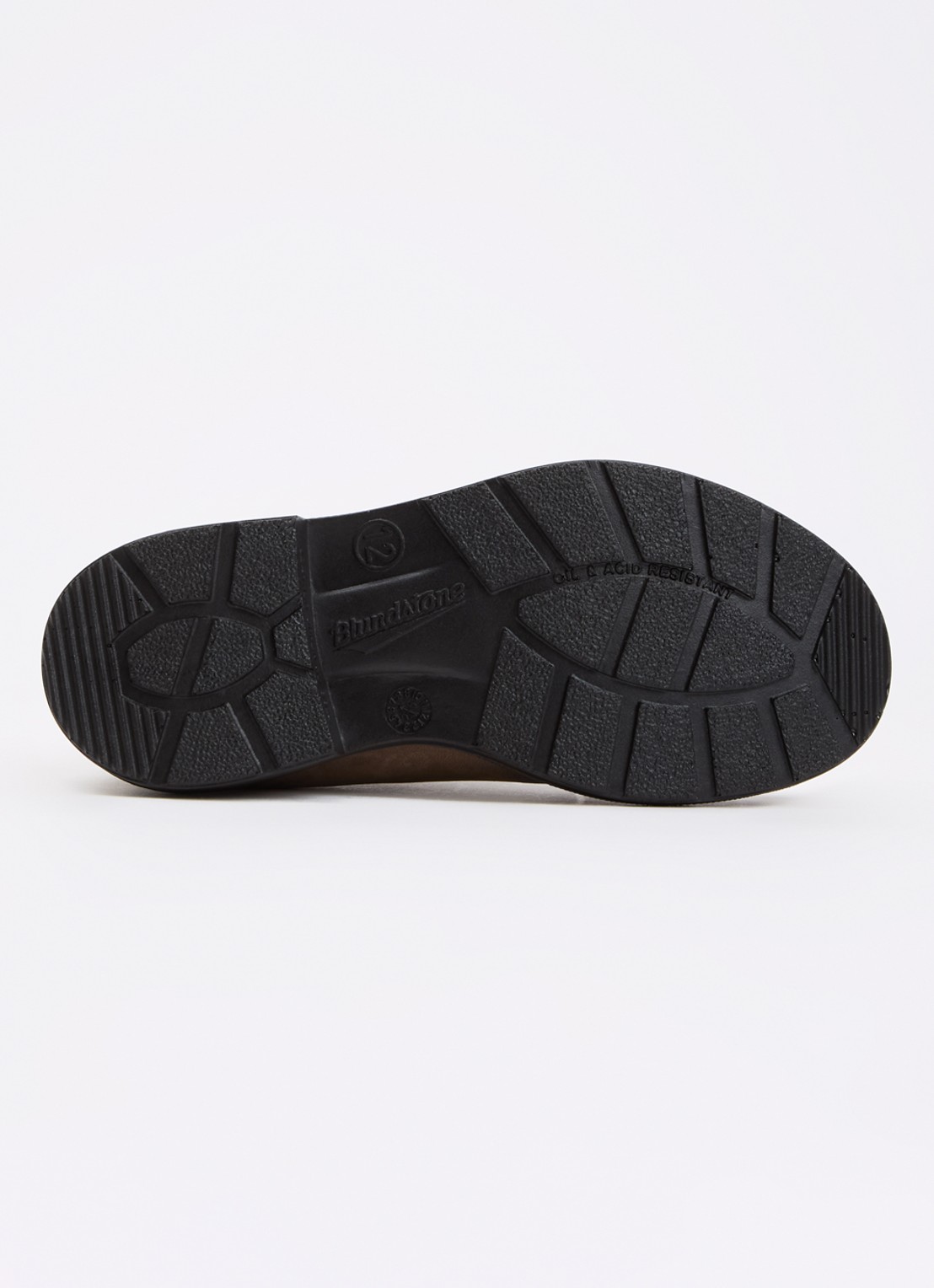 Blundstone 2593 chelsea boot van suède - detail 4 lichtbruin