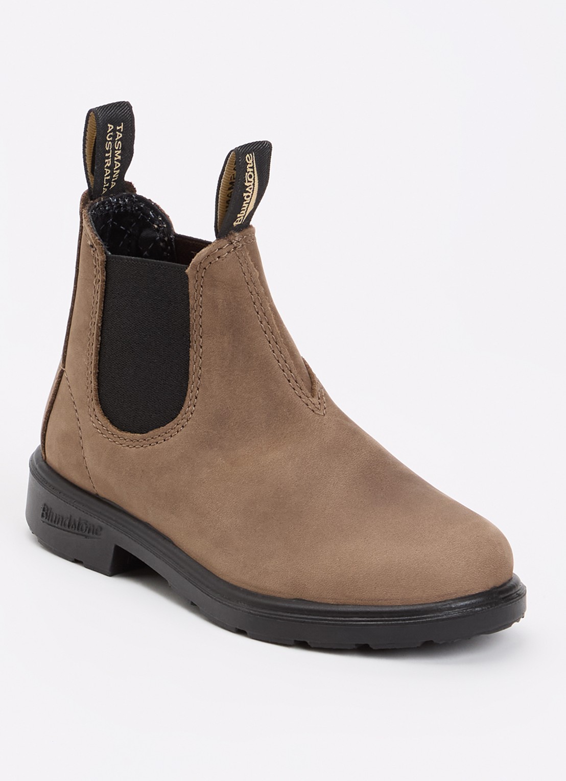 Blundstone 2593 chelsea boot van suède - voorkant 2 lichtbruin