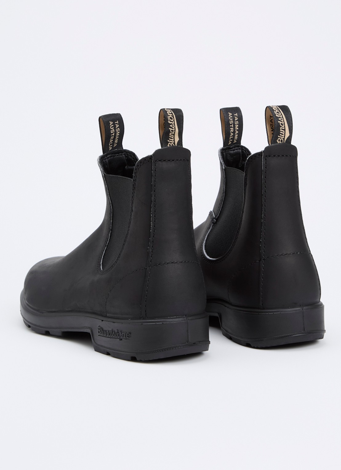 Blundstone 510 chelsea boot van leer - achterkant zwart