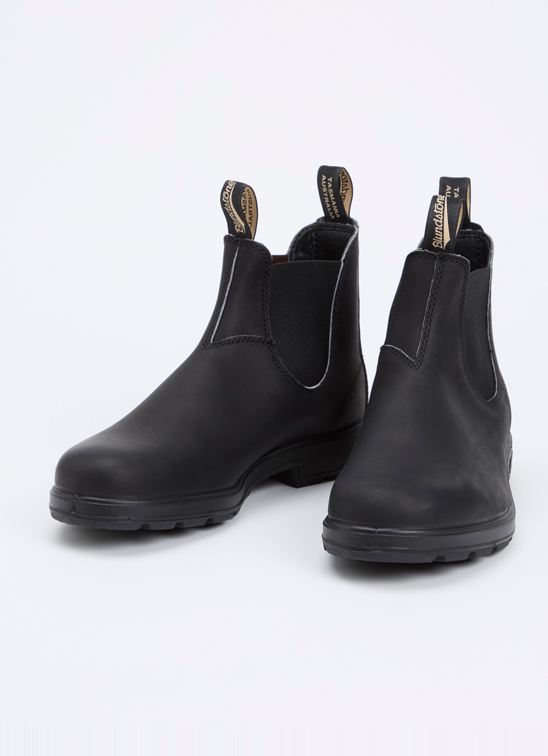 Blundstone 510 chelsea boot van leer - detail 2 zwart
