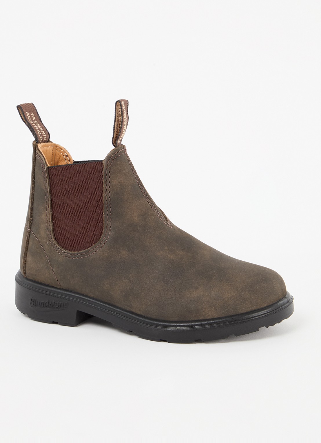 Blundstone 565 chelsea boot van leer - voorkant 2 donkerbruin