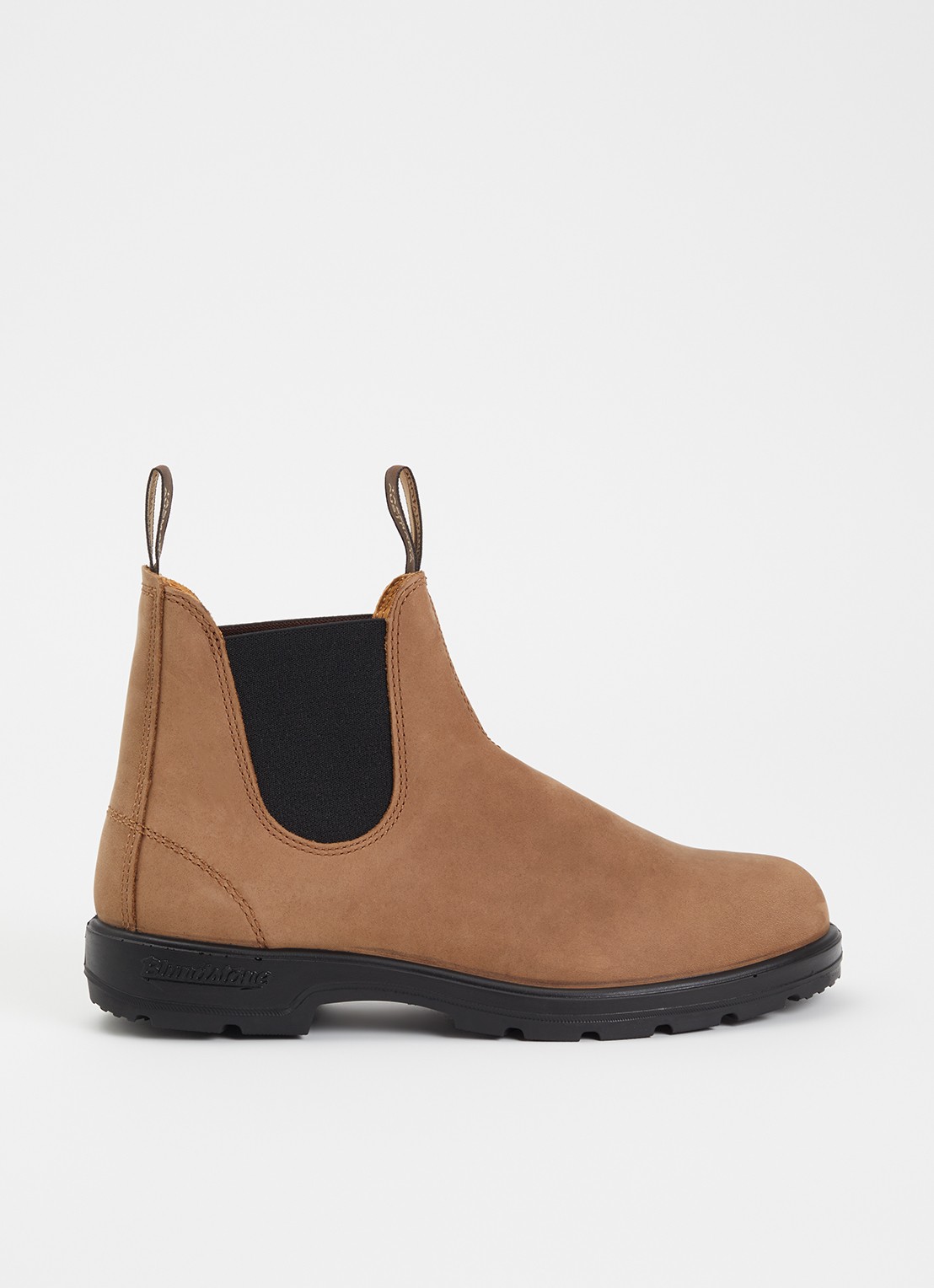 Blundstone Classic 2542 chelsea boot van nubuck - voorkant 2 taupe