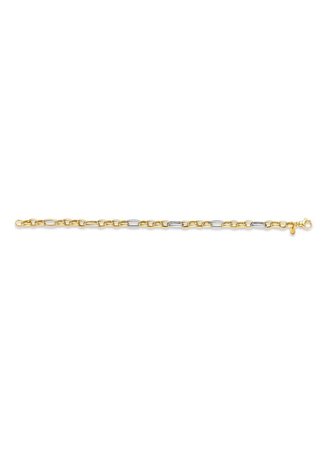 Blush Armband van 14 karaat geel- en witgoud 2170BGO - detail geelgoud