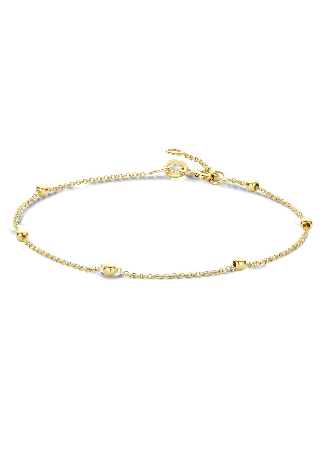 Blush Armband van 14 karaat geelgoud 2224YGO  - voorkant geelgoud