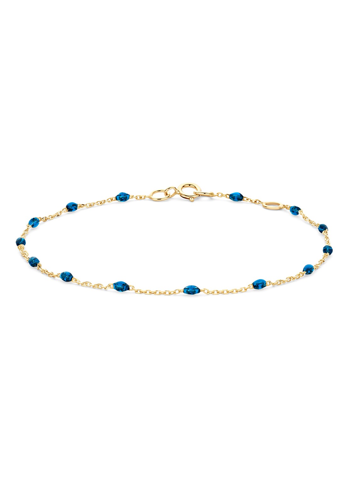 Blush Armband van 14 karaat geelgoud 2226YRB - voorkant 3 goud