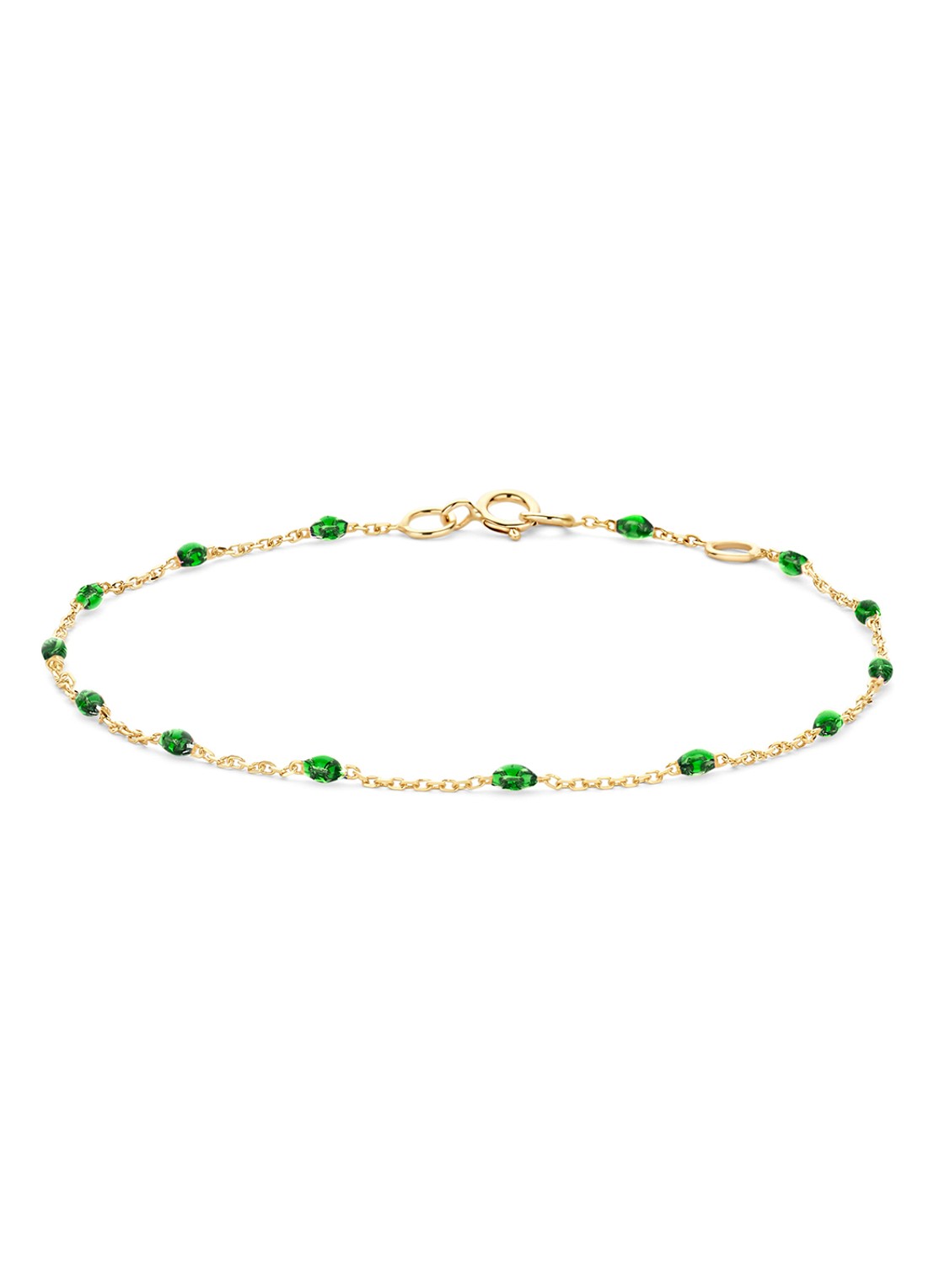 Blush Armband van 14 karaat geelgoud 2226YRG - voorkant goud