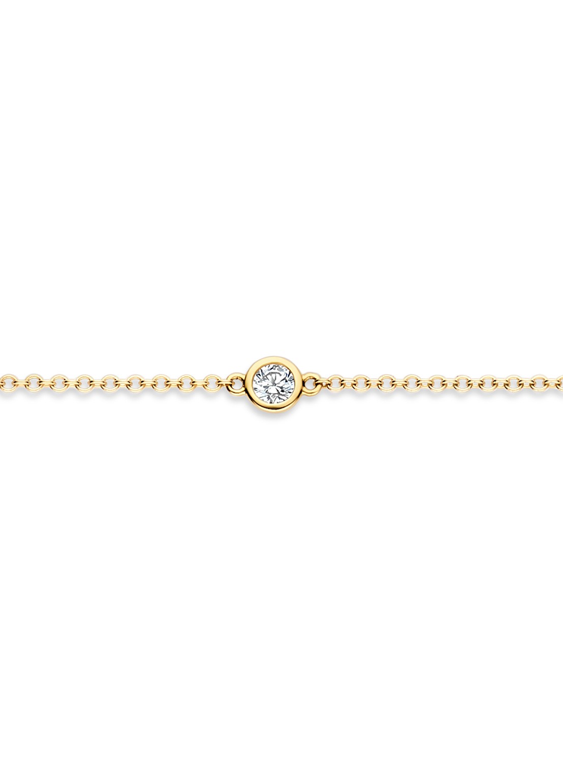 Blush Armband van 14 karaat geelgoud 2237YZI  - detail goud