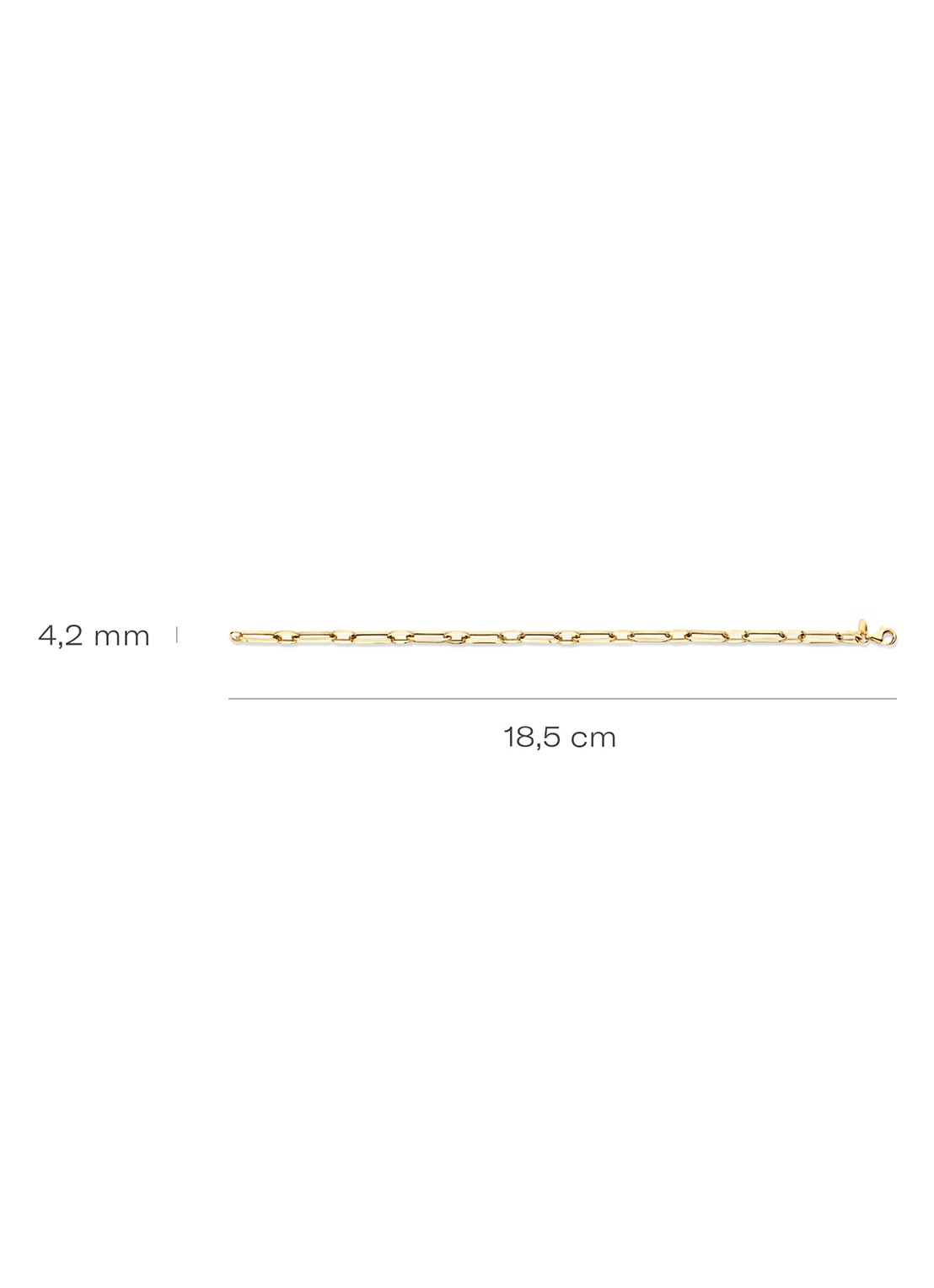 Blush Armband van 14 karaat geelgoud 2251YGO - detail 4 geelgoud