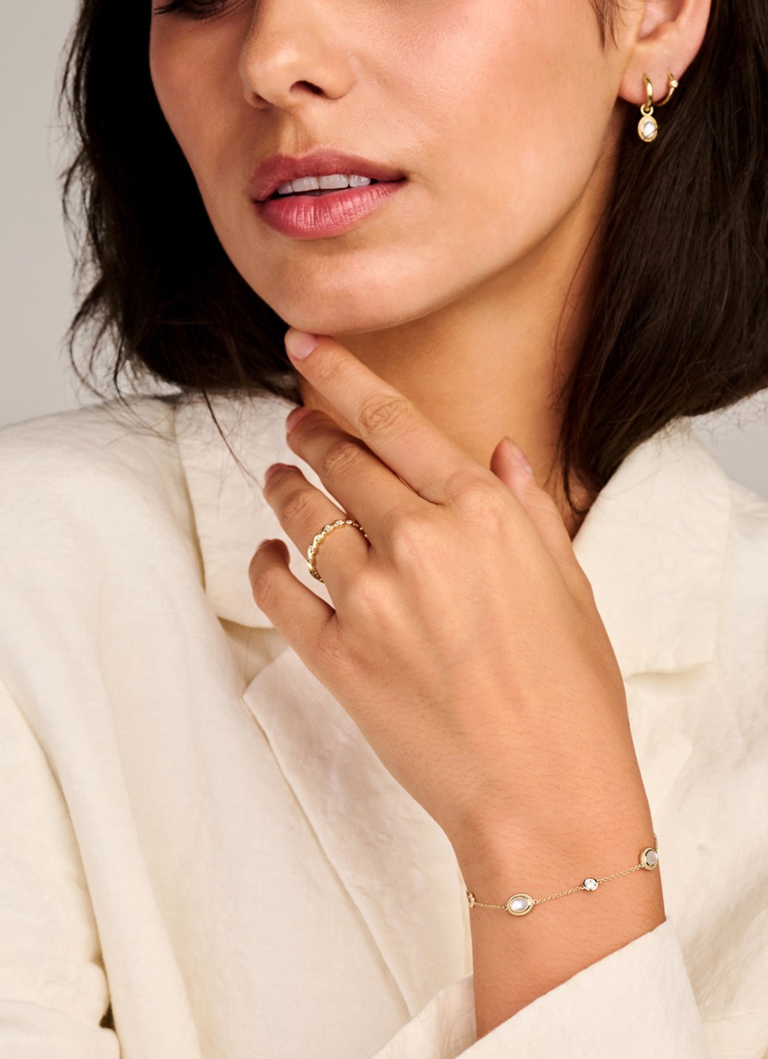Blush Armband van 14 karaat geelgoud 2252YMQ  - detail 3 geelgoud