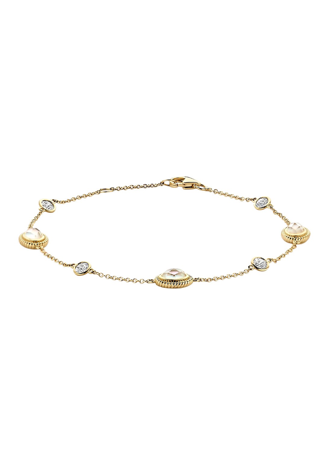 Blush Armband van 14 karaat geelgoud 2252YMQ  - voorkant geelgoud