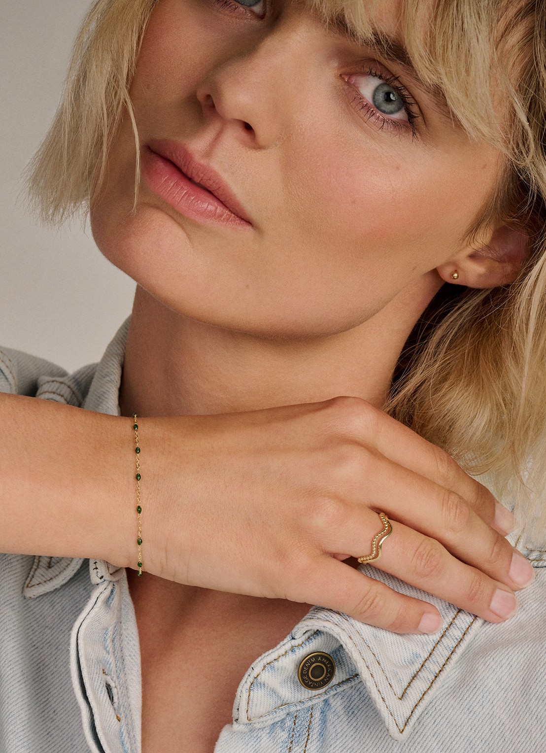 Blush Armband van 14 karaat geelgoud 2264YRG - detail 3 goud