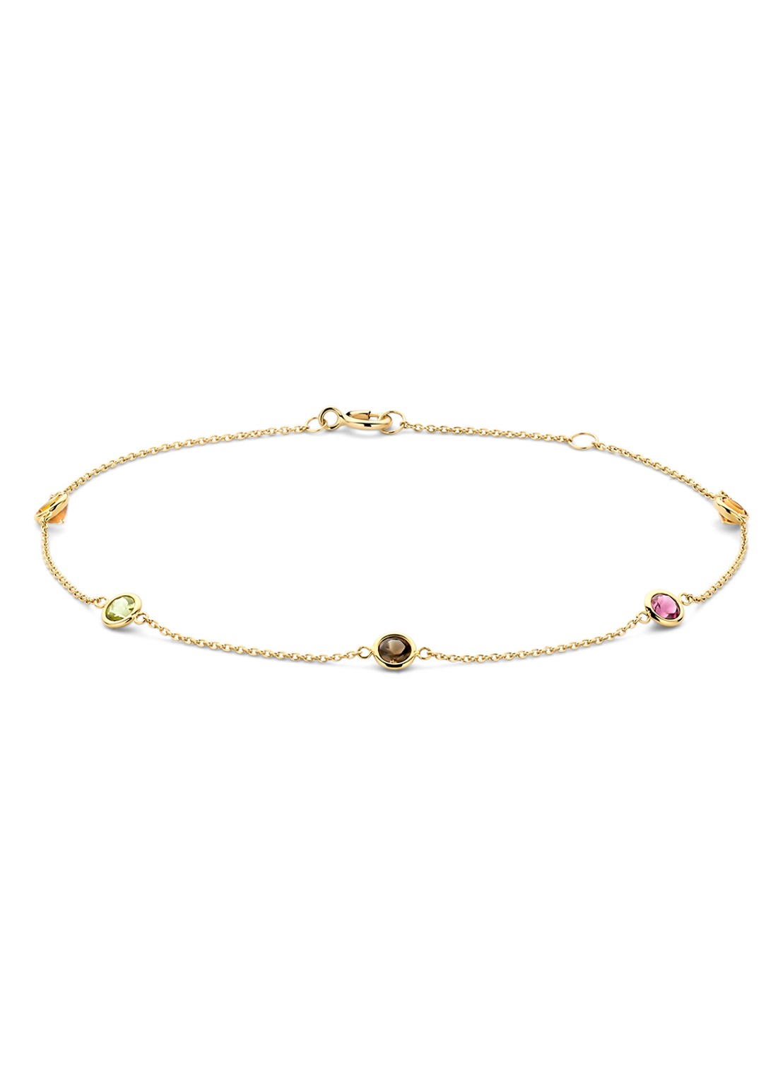 Blush Armband van 14 karaat geelgoud 2266YFC  - voorkant 2 goud