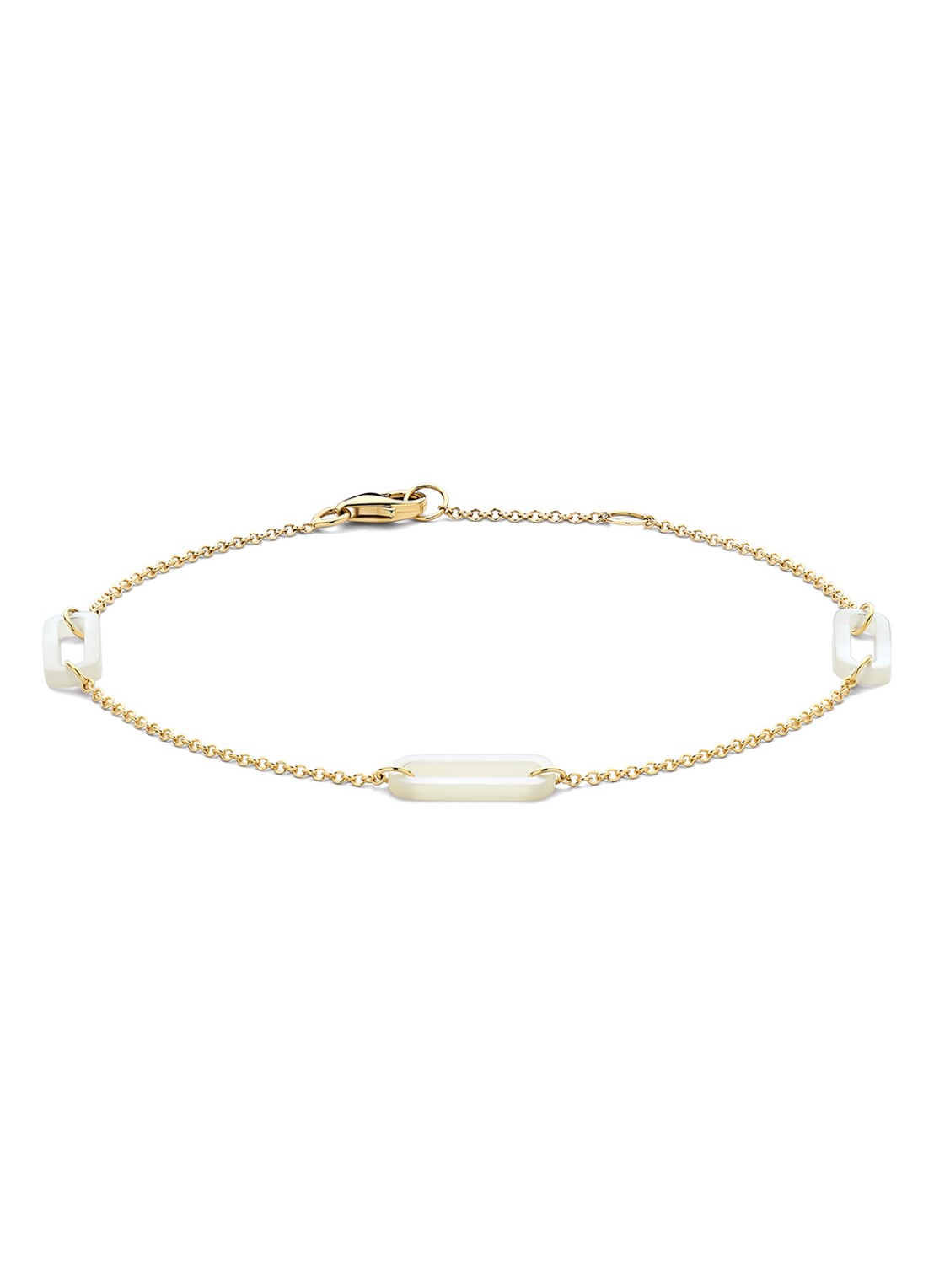 Blush Armband van 14 karaat geelgoud 2267YMP - voorkant undefined
