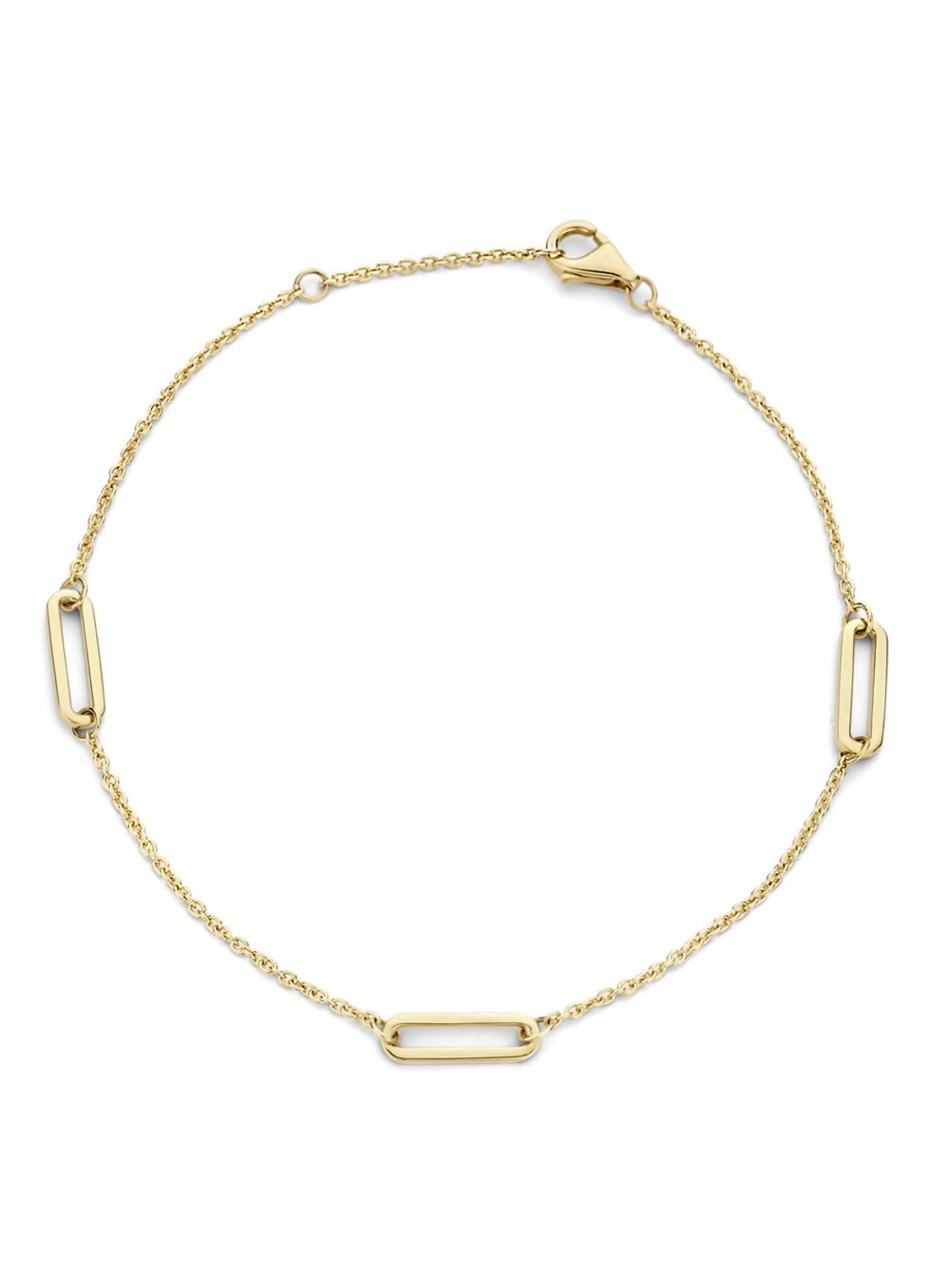 Blush Armband van 14 karaat geelgoud 3102YGO - voorkant 2 geelgoud