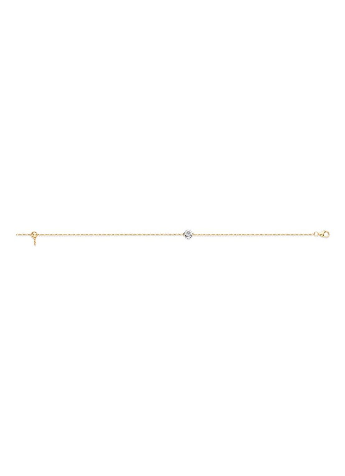 Blush Armband van 14 karaat geelgoud met zirkonia 2167YZI - detail 5 geelgoud