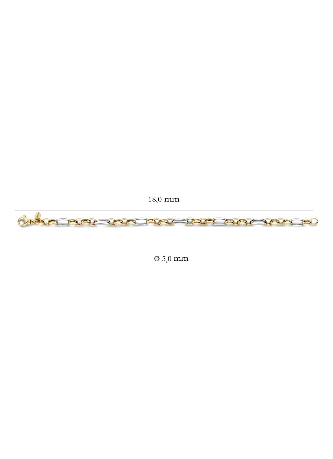 Blush Blush Armband - detail 3 goud