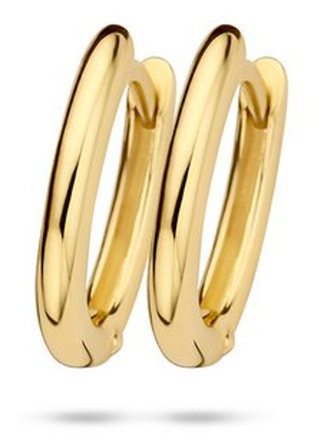 Blush Blush Oorbellen - voorkant 6 goud