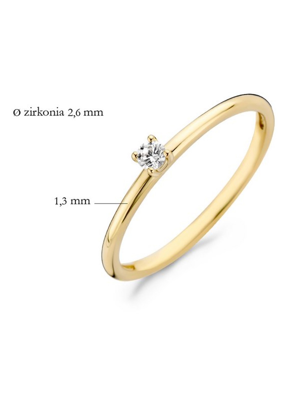 Blush Blush ring 1200YZI - detail 3 goud