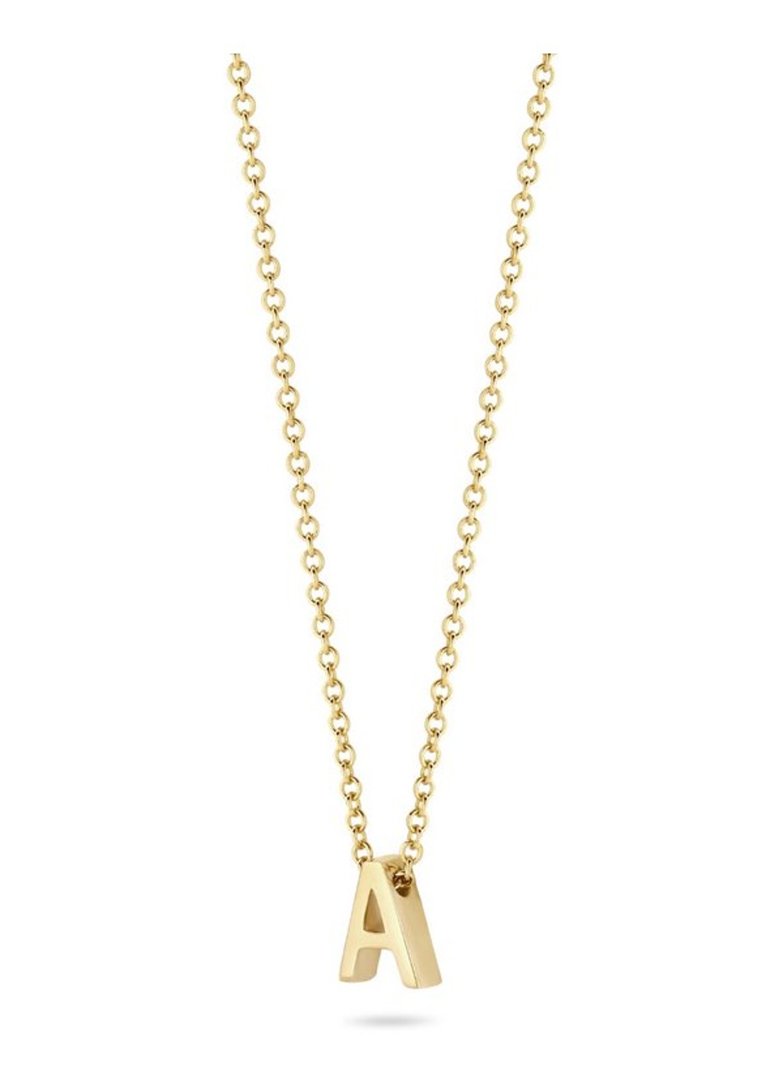 Blush Ketting A van 14 karaat geelgoud 3155YGO_A - voorkant 2 geelgoud