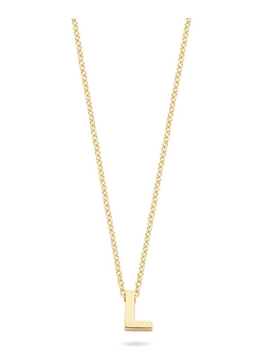 Blush Ketting L van 14 karaat geelgoud 3155YGO_L - voorkant geelgoud