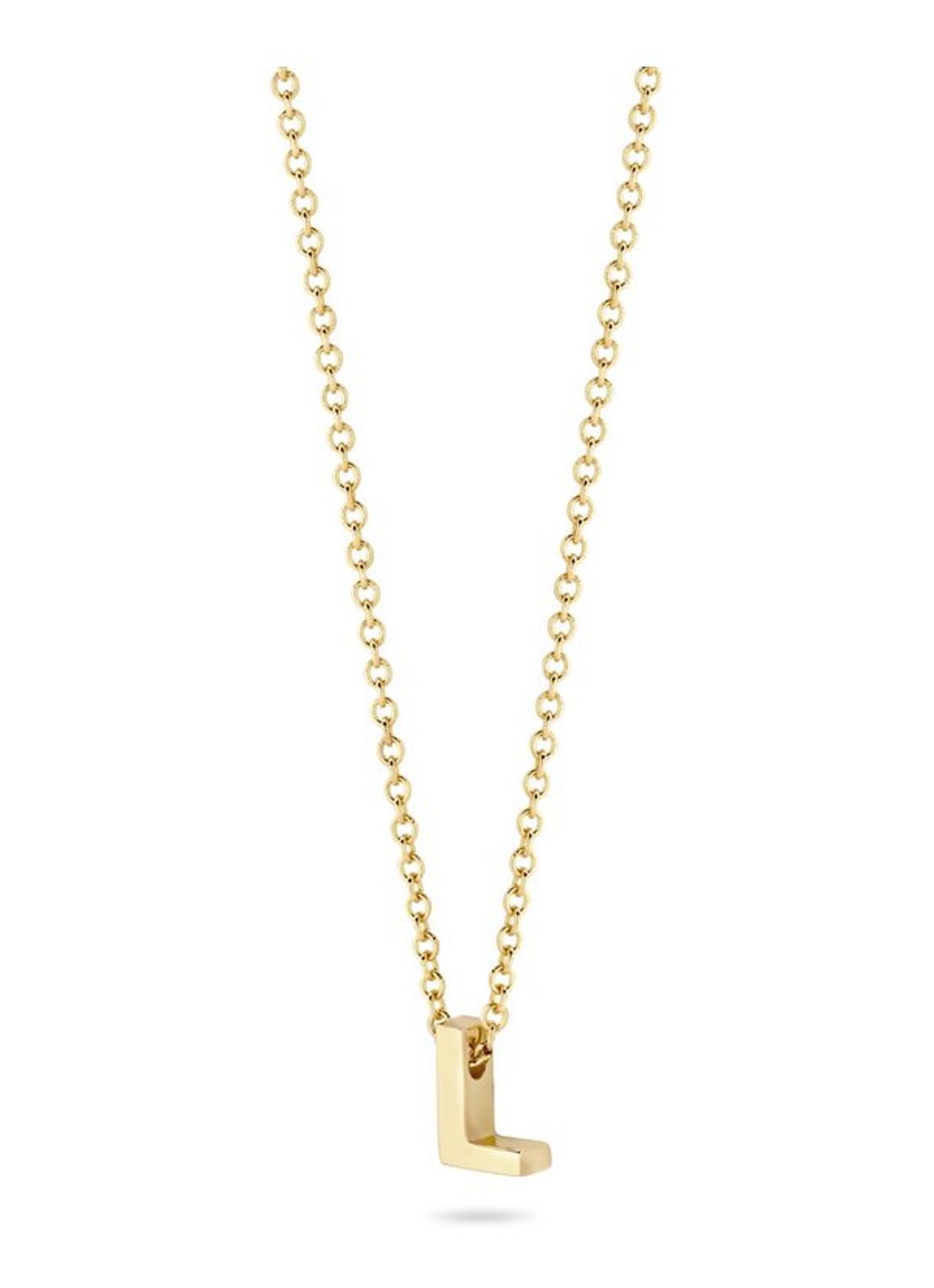 Blush Ketting L van 14 karaat geelgoud 3155YGO_L - voorkant 2 geelgoud