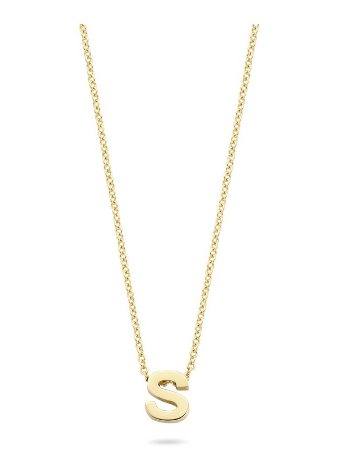 Blush Ketting S van 14 karaat geelgoud 3155YGO_S - voorkant geelgoud
