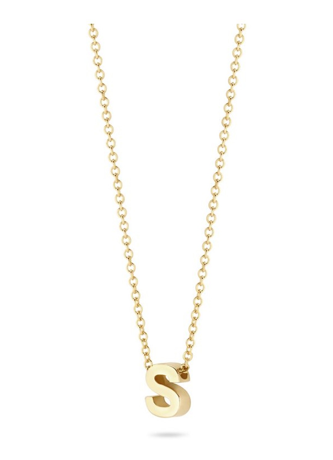Blush Ketting S van 14 karaat geelgoud 3155YGO_S - voorkant 2 geelgoud