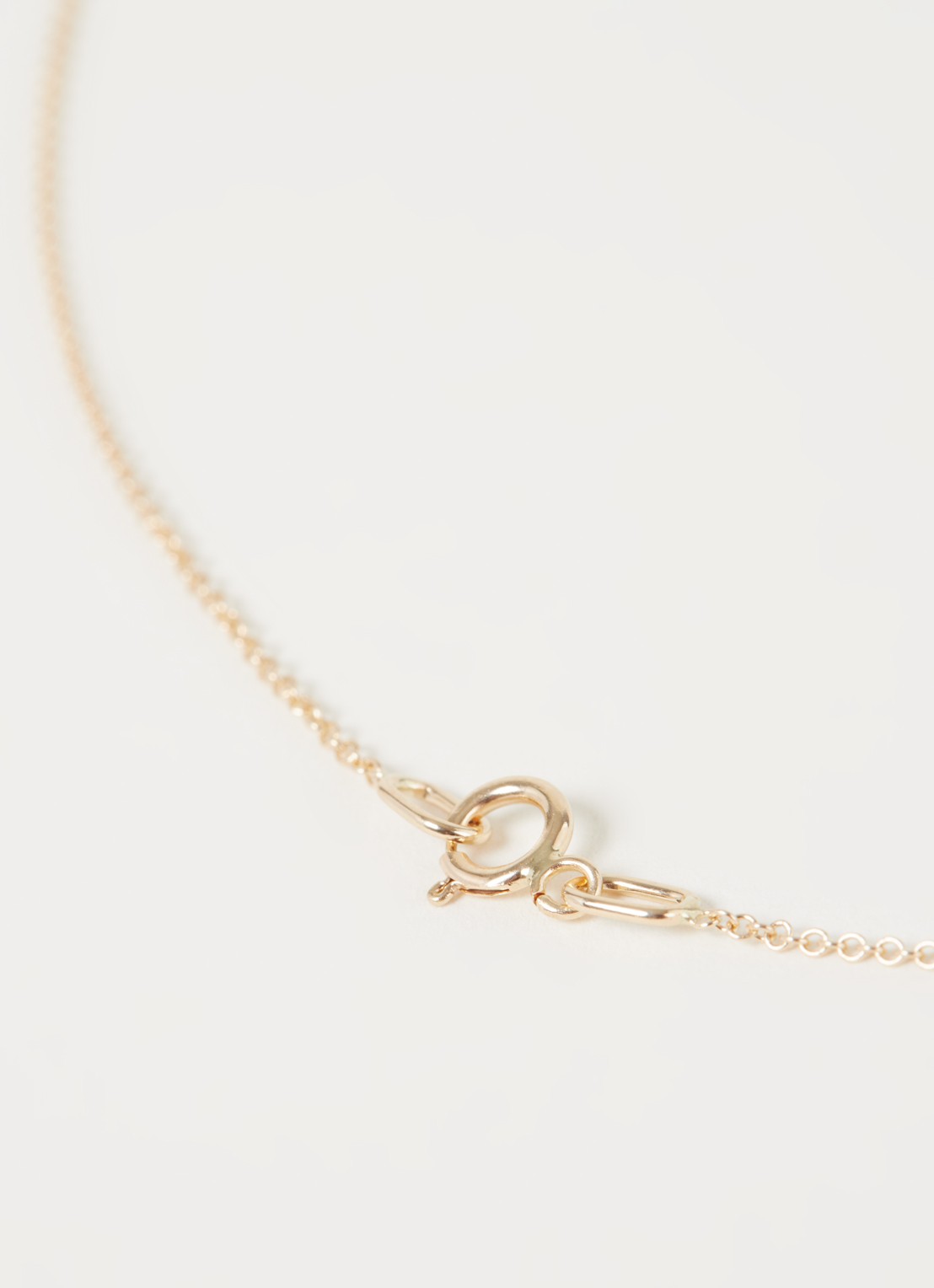 Blush Ketting van 14 karaat geelgoud 3058YGO - detail geelgoud