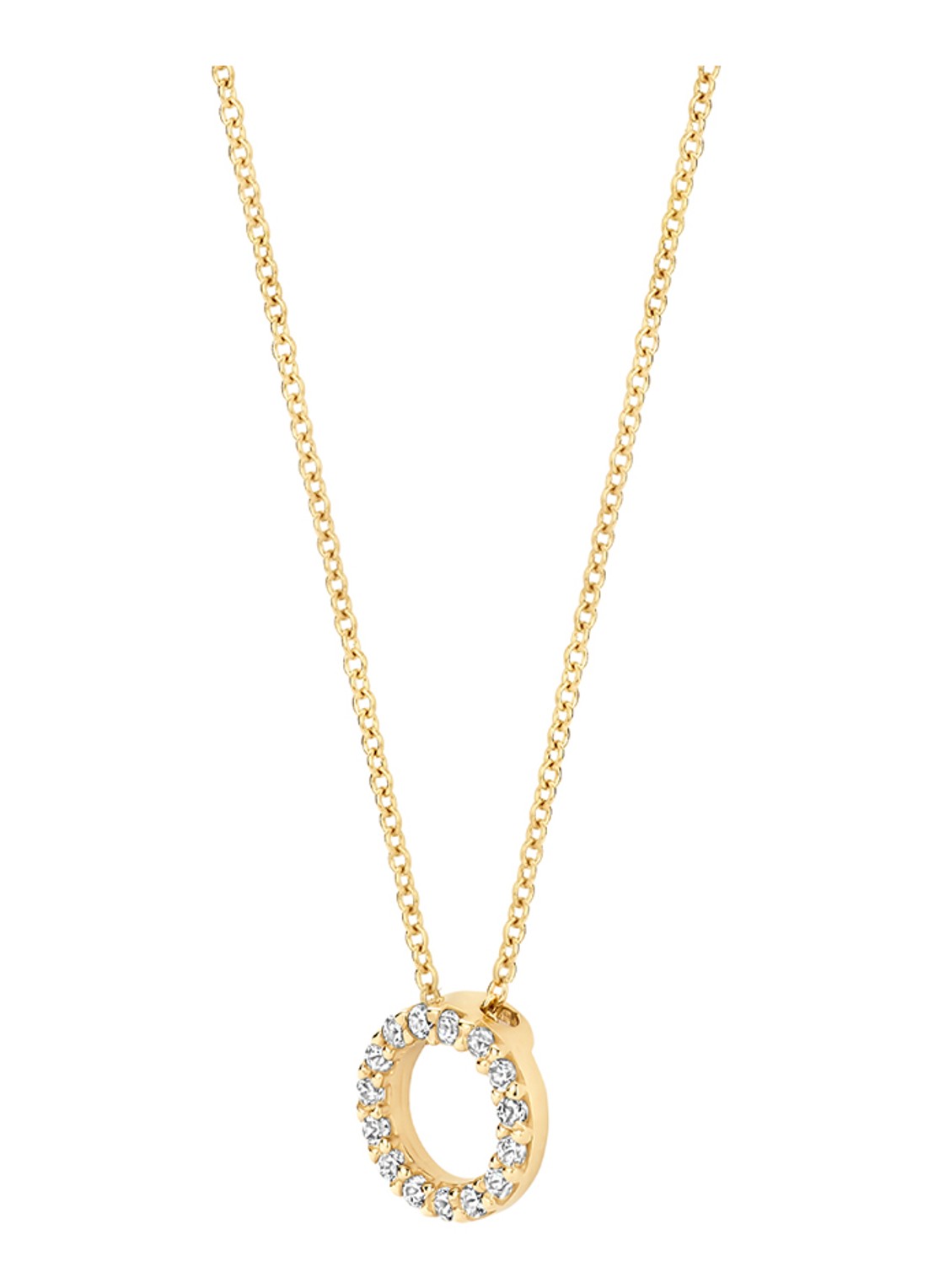 Blush Ketting van 14 karaat geelgoud 3065YZI - detail 2 goud
