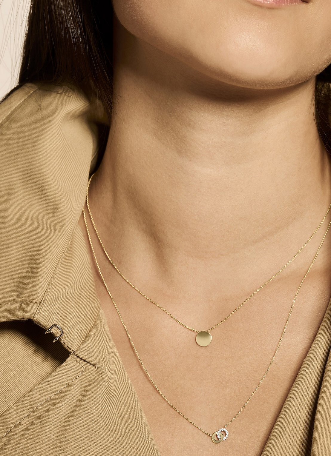 Blush Ketting van 14 karaat geelgoud 3088YGO - detail 2 goud