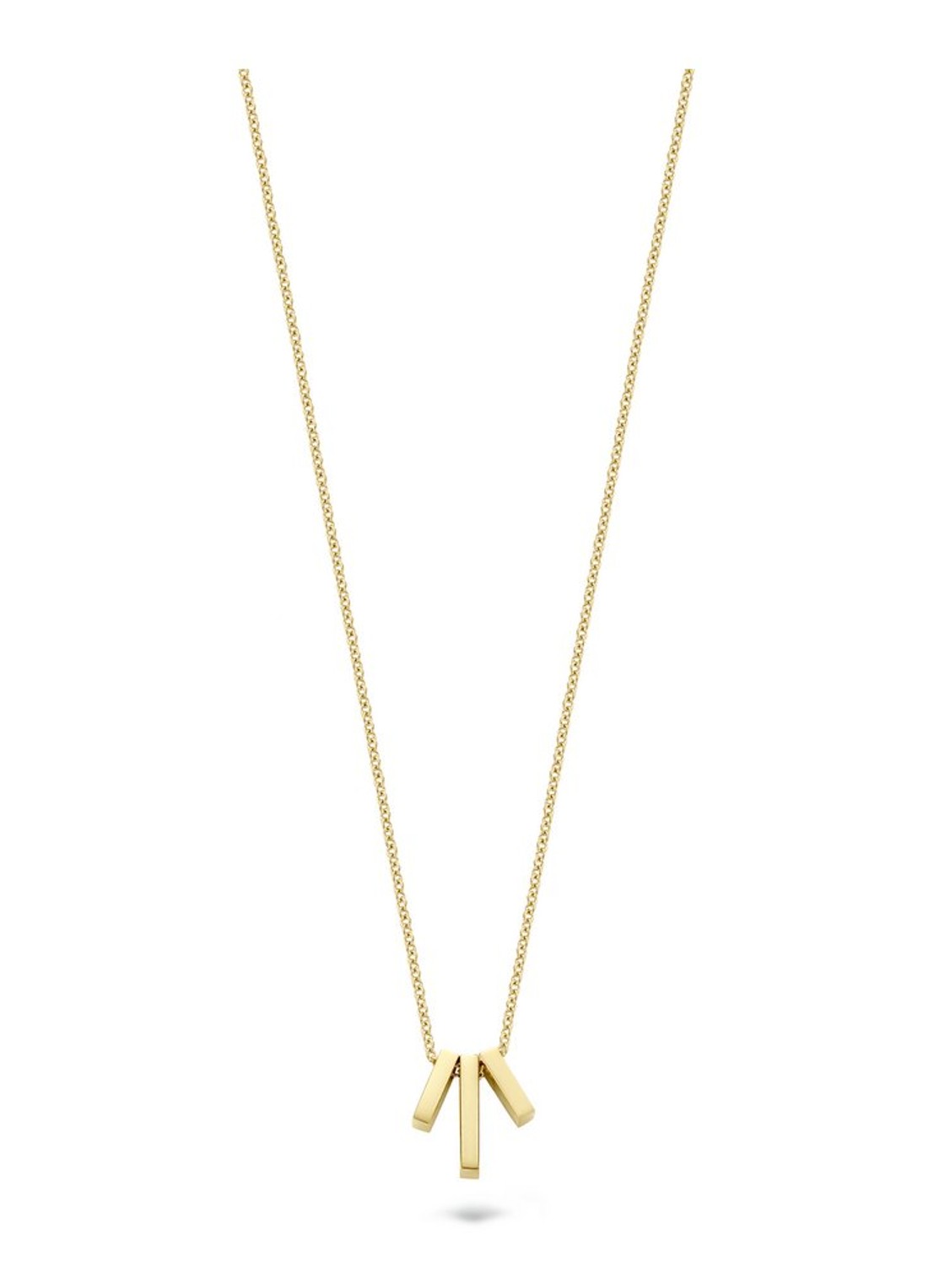 Blush Ketting van 14 karaat geelgoud 3121YGO - voorkant geelgoud