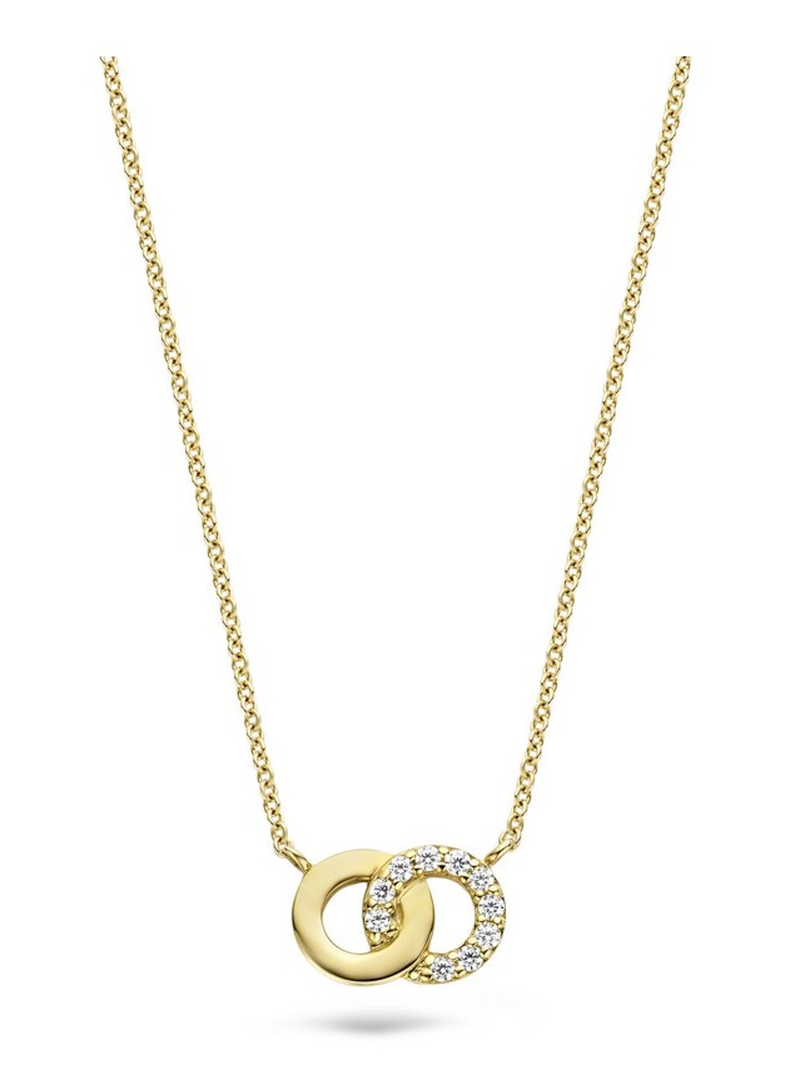 Blush Ketting van 14 karaat geelgoud 3126YZI - voorkant geelgoud