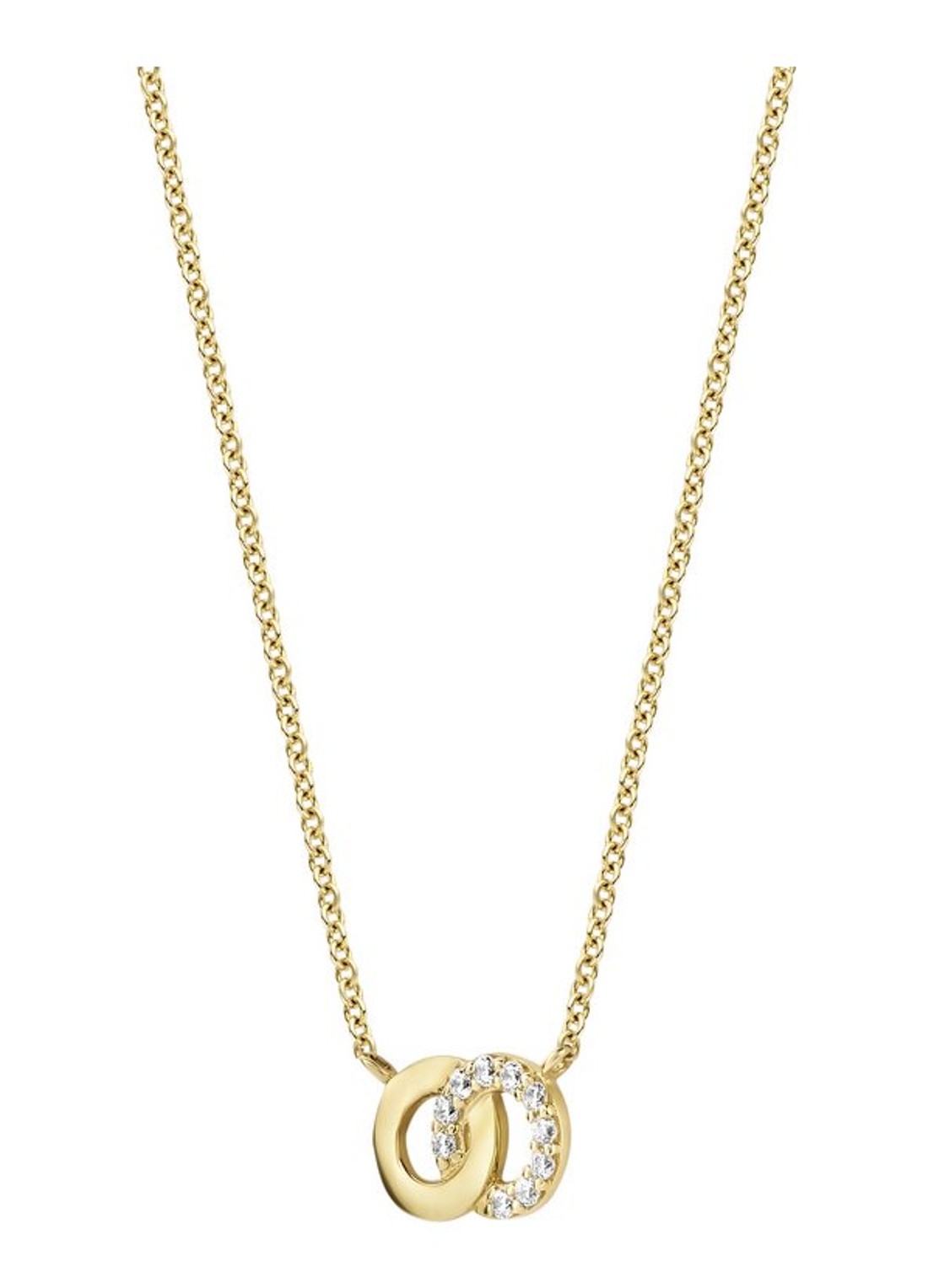 Blush Ketting van 14 karaat geelgoud 3126YZI - voorkant 2 geelgoud