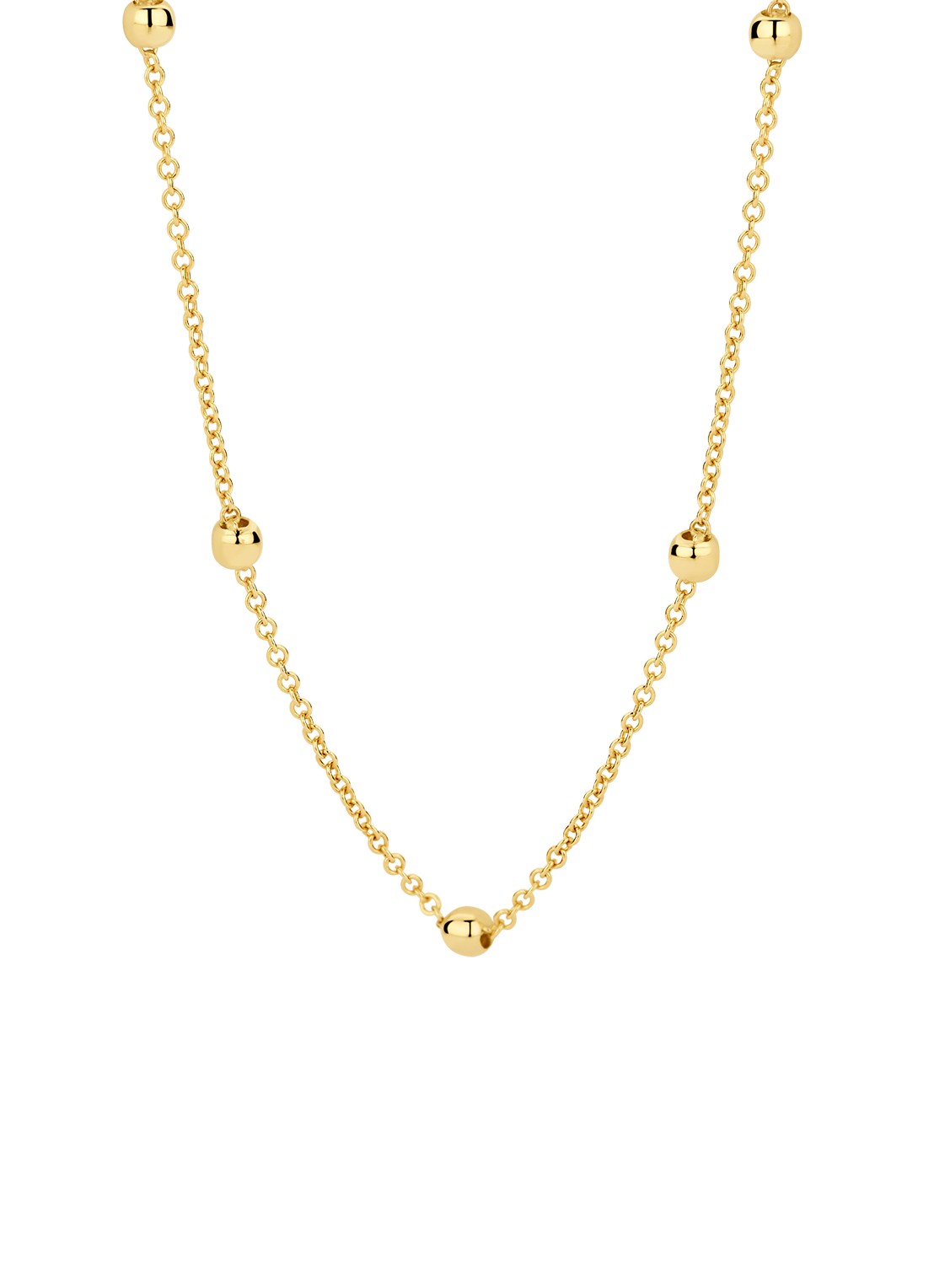 Blush Ketting van 14 karaat geelgoud 3145YGO - voorkant 3 geelgoud