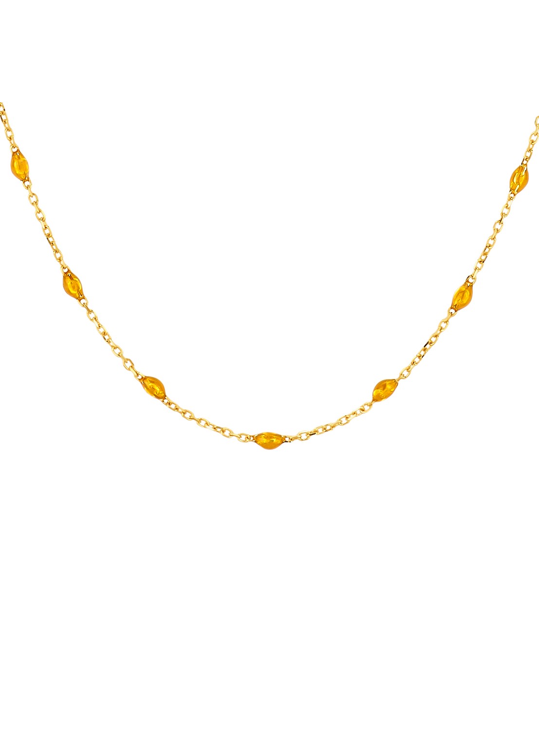 Blush Ketting van 14 karaat geelgoud 3162YRC - voorkant 3 goud